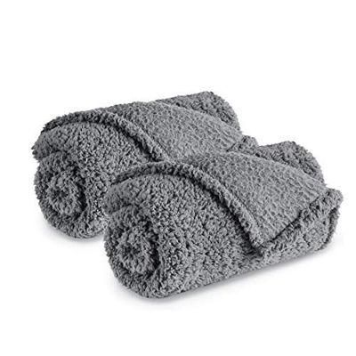 Premium Fluffy Fleece Dog Blanket, Soft and Warm Pet Throw for Dogs &amp; Cats
