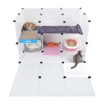Large Plastic Combination Cat Enclosure