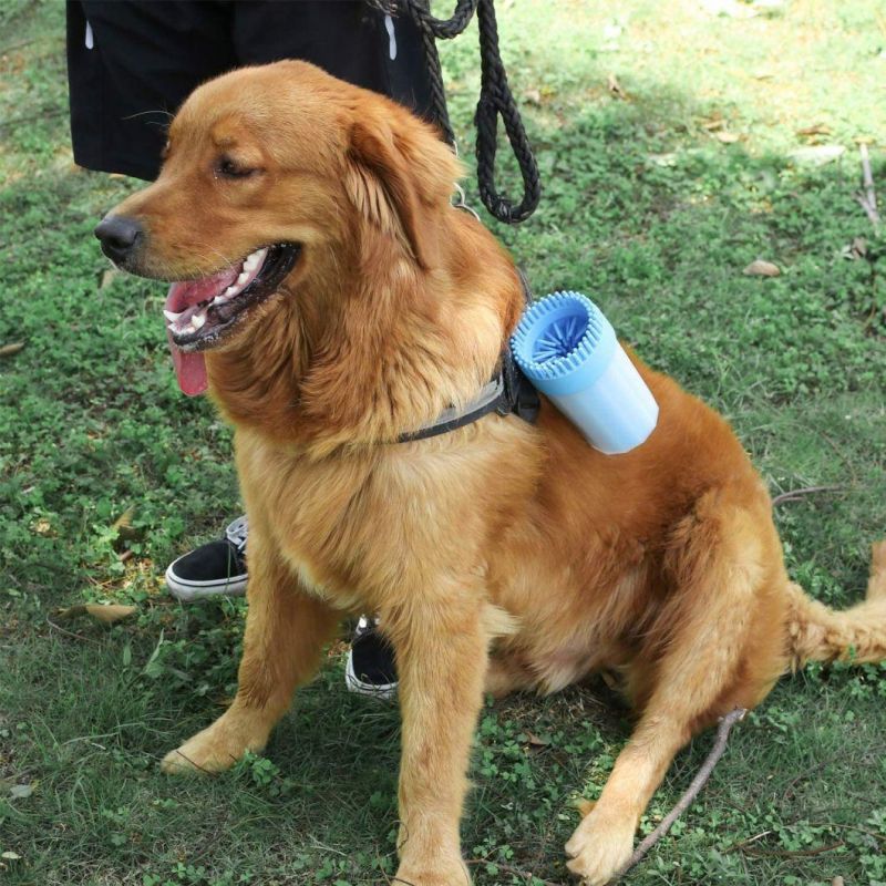 Multipurpose Dog Paw Cleaner Cup with Massage Function Pet Pwe Cleaner