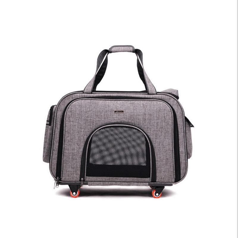 Folding Expandable Outdoor Pet Dog Cat Bag Multi-Purpose Luggage Backpack