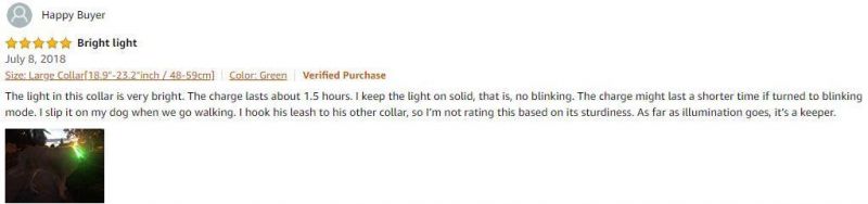 USB Rechargeable Glowing Pet Collar LED Collar
