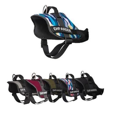Adjustable No Pull Reflective Training Soft Vest Dog Harness for Large Dog