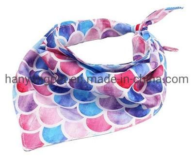 Sublimation Custom Logo Polyester Cooling Padded Pet Dog Bandannas