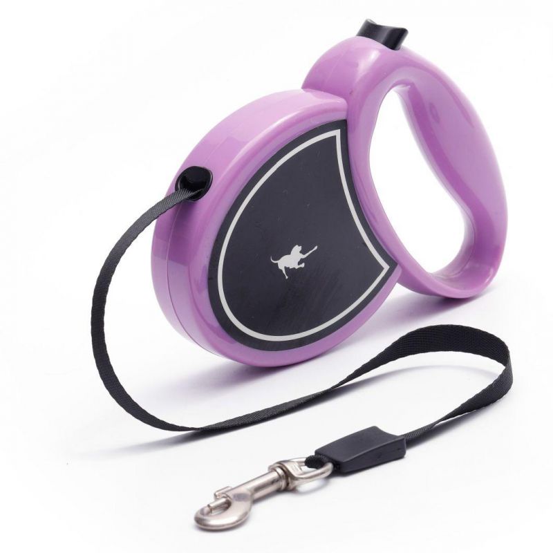 Manufacturer Wholesale Plastic Nylon Multi-Colors Automatic Retractable Dog Leash