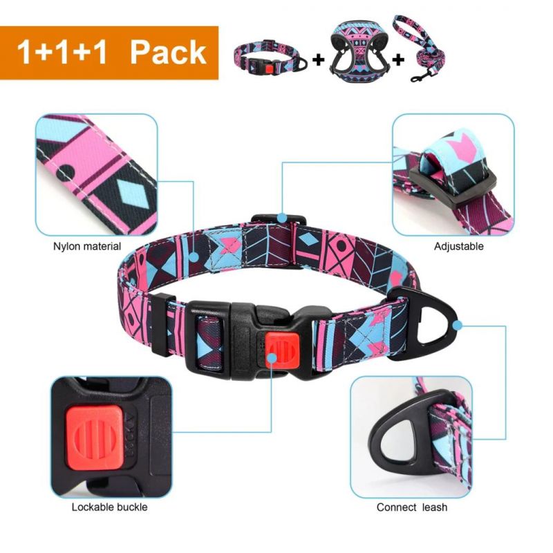 All Kinds of Full Sets Breathable Mesh Pet Dog Harness/Pets Harness