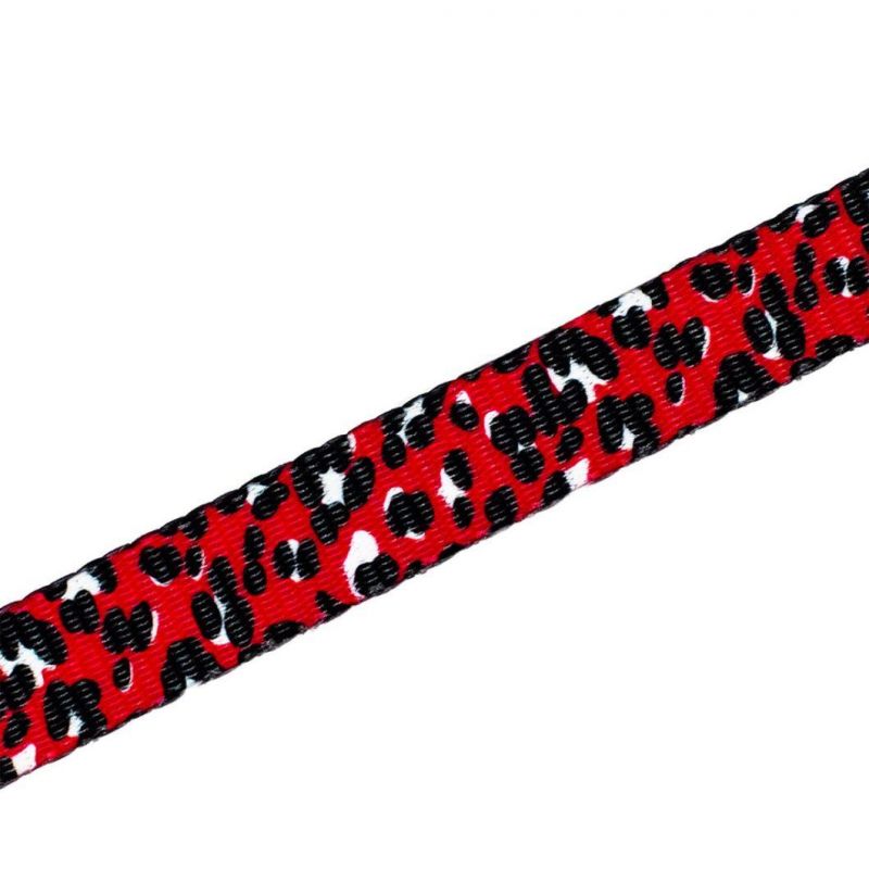 Comfortable Mesh Leopard Reversible Dog Harness