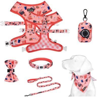 China Customized Personal Logo Guangdong Reversible Vest Custom Dog Collar Pet Harness