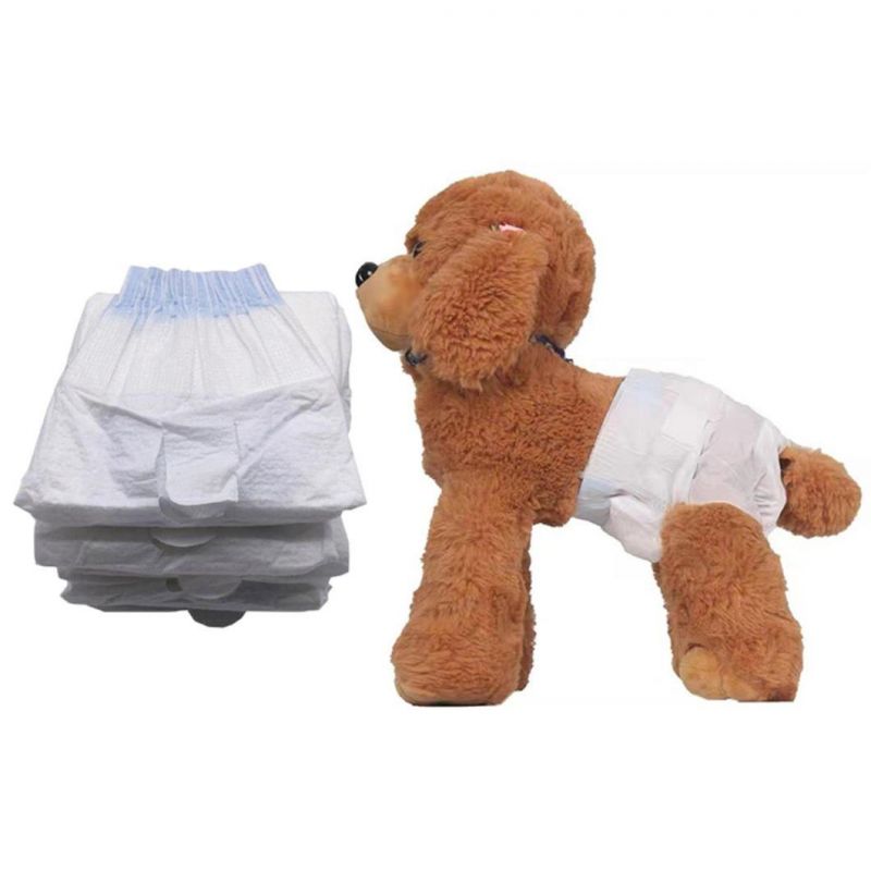 Hot Sell High Absorbent Disposable Dog Diaper OEM Soft Cheap Pet Diaper for Female Dog