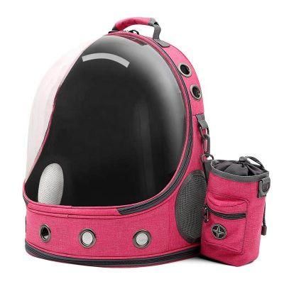 Portable Transparent Full View Cat Backpack Outdoor Breathable Pet Bag