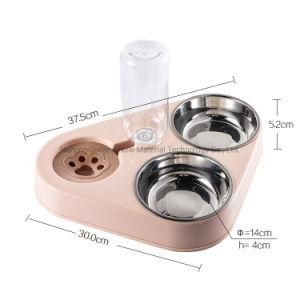 Wholesale 3 in 1 Raised Dog Cat Feeder Bowls Set