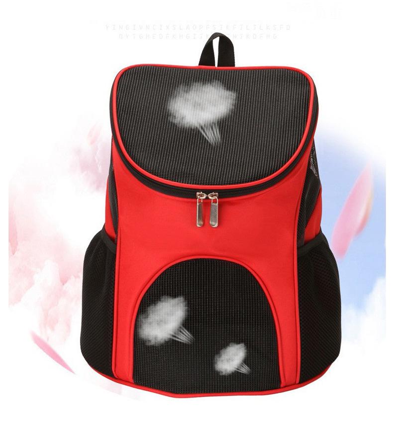 2020 New Pet Dog Carrier Mesh Backpack Outdoor Travel Products Breathable Shoulder Handle Bags