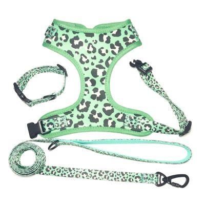 Wholesales Waterproof Custom Adjustable Harnesses with Leashes Collars/Dog Harness