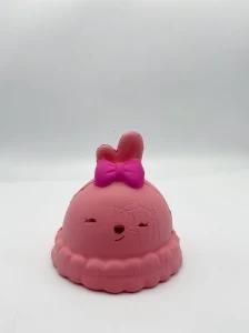 Pink Rabbit Hot Selling Squishy Galaxy Dog Toy Christmas Gifts for Pet Dog and Cat