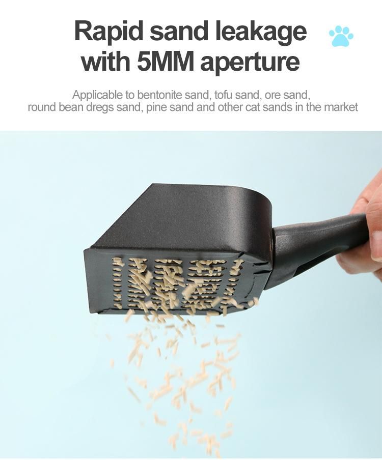 Cat Cleaning Supplies Pet Cleaning Products Cat Scoop Stainless Steel Pet Dog Cleaning Cat Litter Shovel Scoop