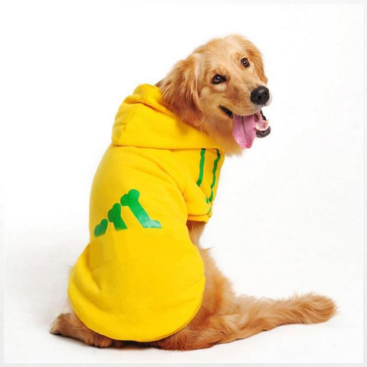 New Autumn Winter Pet Clothes Golden Retriever Hoodie Large Medium Sized Dog Clothes