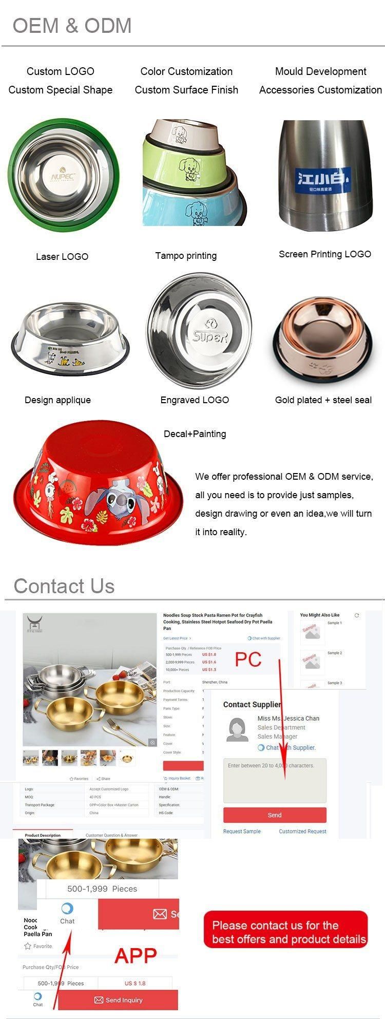 Tilted Stress Free Cat Food Bowl Reliefs Whisker Fatigue Wide Cat Dish, Shallow Cat Food Feeding Bowl, Stainless Steel Pet Products