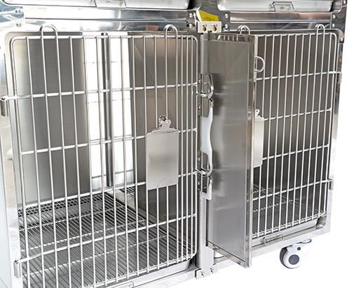 Best Selling Cage Cat Dog Veterinary ICU Warm Oxygen Cages Stainless Steel Vet Cages