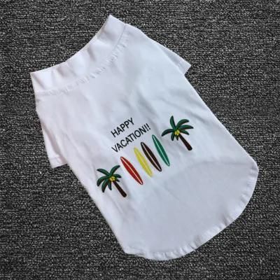 Dog Summer Cothes T-Shirt Printed Logo