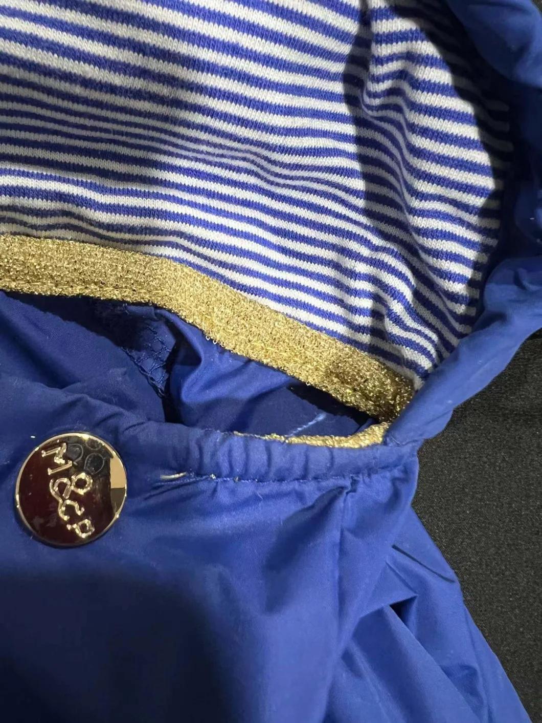 "I Am The Captain" Designer Rain-Proof Clothes Pet Rain Coat