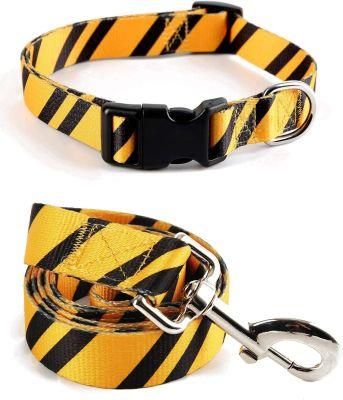 Promotional New Fashion Popular Dog Accessories Dog Collar Leash Set Pet Collars Leashes