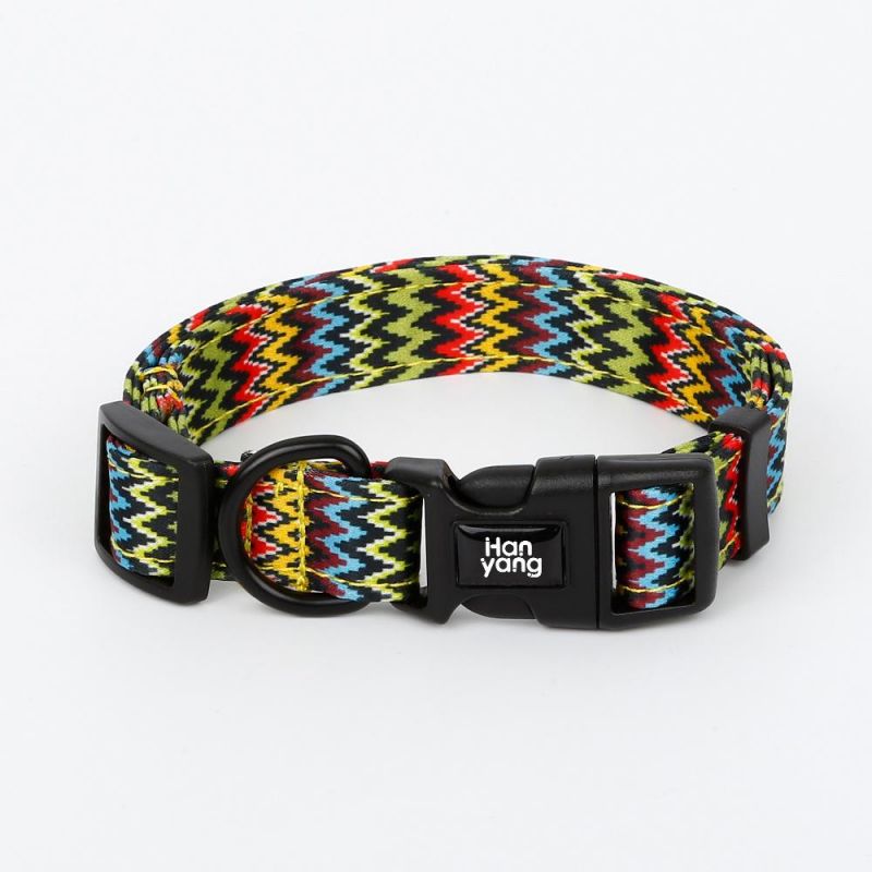 2022 New Fashion OEM Custom Luxury Personalized Logo Adjustable Blank Plain Nylon OEM Custom Luxury Personalized Logo Adjustable Pet Dog Collars
