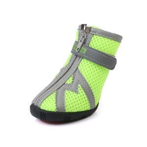 Green Breathable Non-Slip Outdoor Hot Sale Non-Slip Snow-Proof Pet Dog Boots