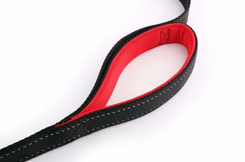 Heavy Duty Traffic Padded Two Handle 8FT Long Dog Leash for Large Dogs or Medium Dogs