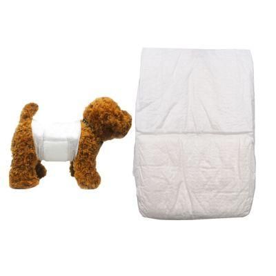 Disposable Male Dog Diapers Absorbent Animal Diapers Male Wraps Adjustable Disposable Pet Dog Diaper