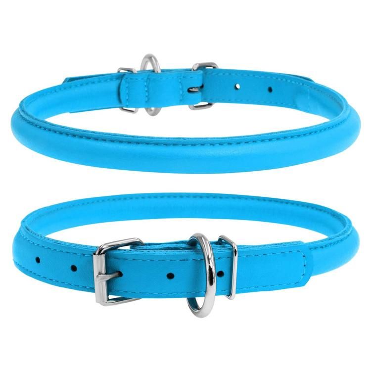 High Quality Luxury Genuine Leather Waterproof Dog Collar