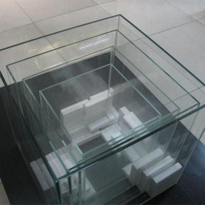 Curved Glass Aquarium Kit with Round Corner