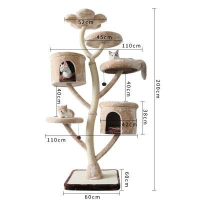 Cat Tower with Cat Litter Cat Jumping Platform Cat Tree