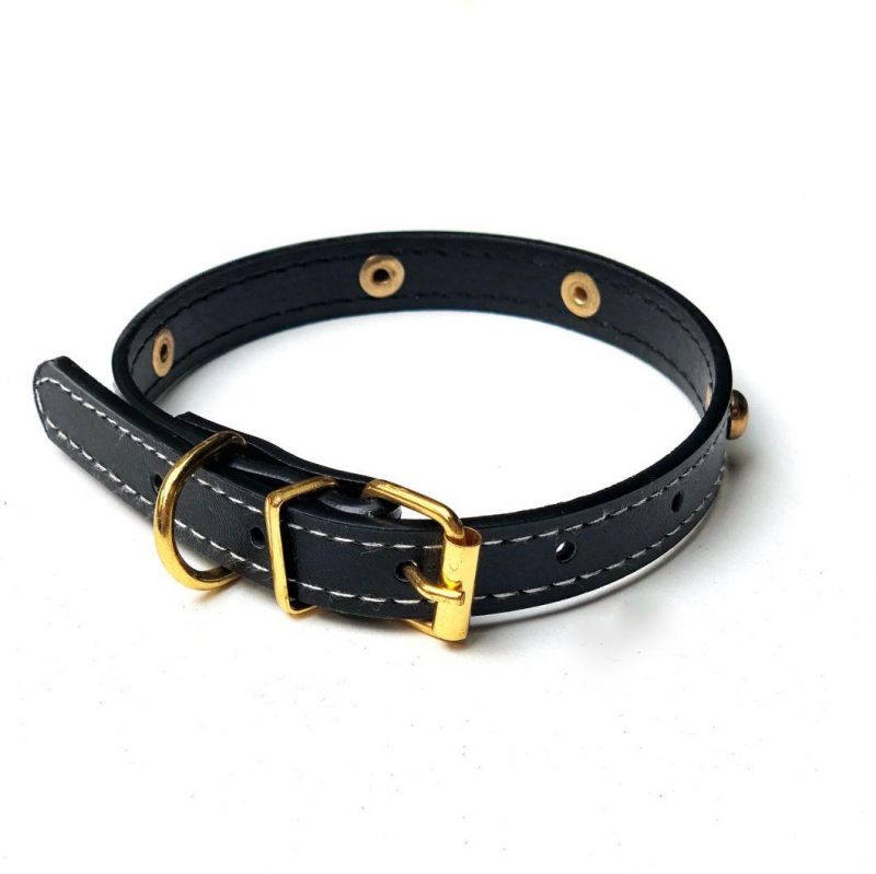 Pet Supplier Wholesale Leather Pet Collar and Custom Dog Collar