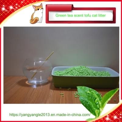 Factory Direct Sell Green Tea Tofu Cat Litter