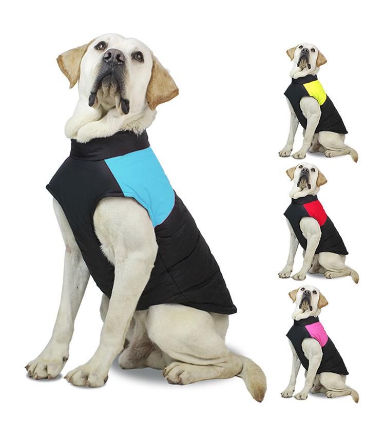 Dog Products, Dog Cold Weather Coat, Reflective Waterproof Winter Pet Jacket, Warm Cotton Lined Vest Windproof Outdoor Apparel for Small Medium and Large Dogs