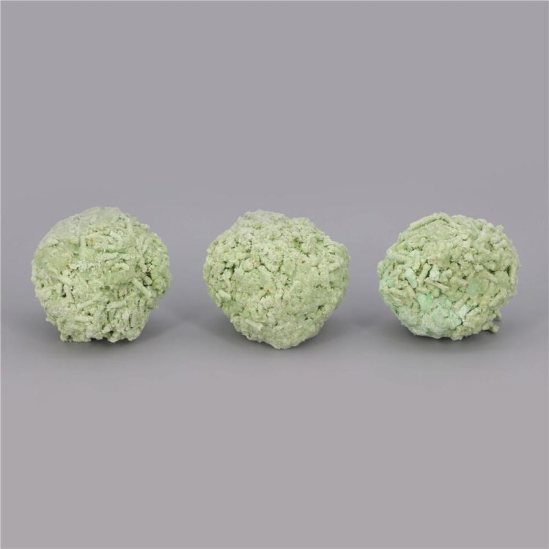 Wholesale SGS Certificated Pet Products Manufacturer Supply Biodegrabable Green Tea Easy Soluble Tofu Pet Cat Litter