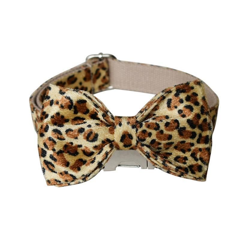Animal Print Leopard Dog Collars