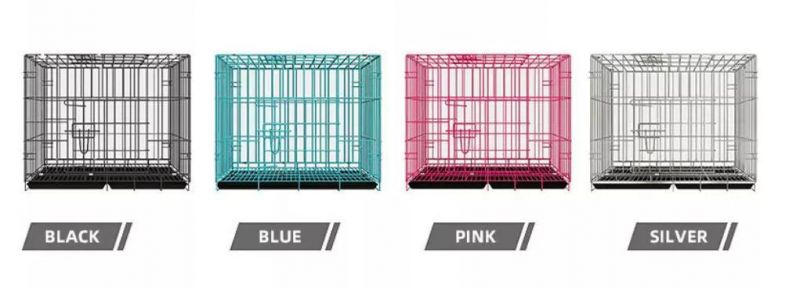 Customize OEM Wire Pet Kennel Mat Multi Color Pet Dog Cages Dog Crates
