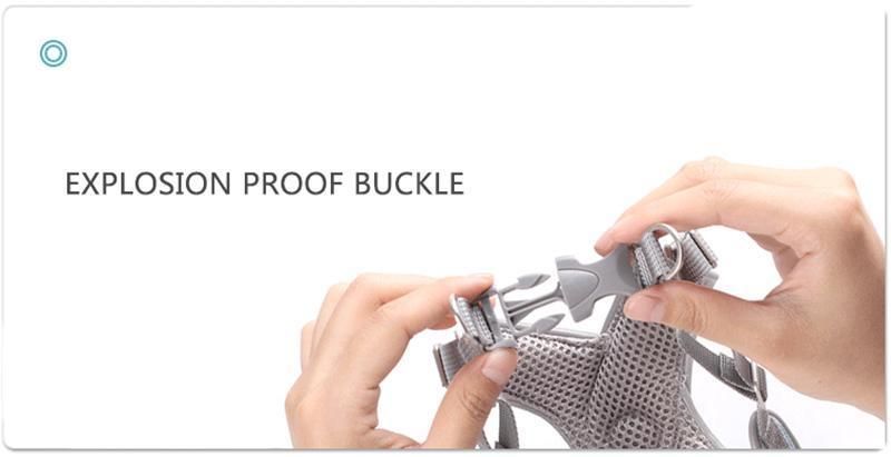 Nylon High Quality Dog Pet Harness Collar Padded Extra Big Large Medium Small Dog Harnesses Vest Husky Dogs Supplies