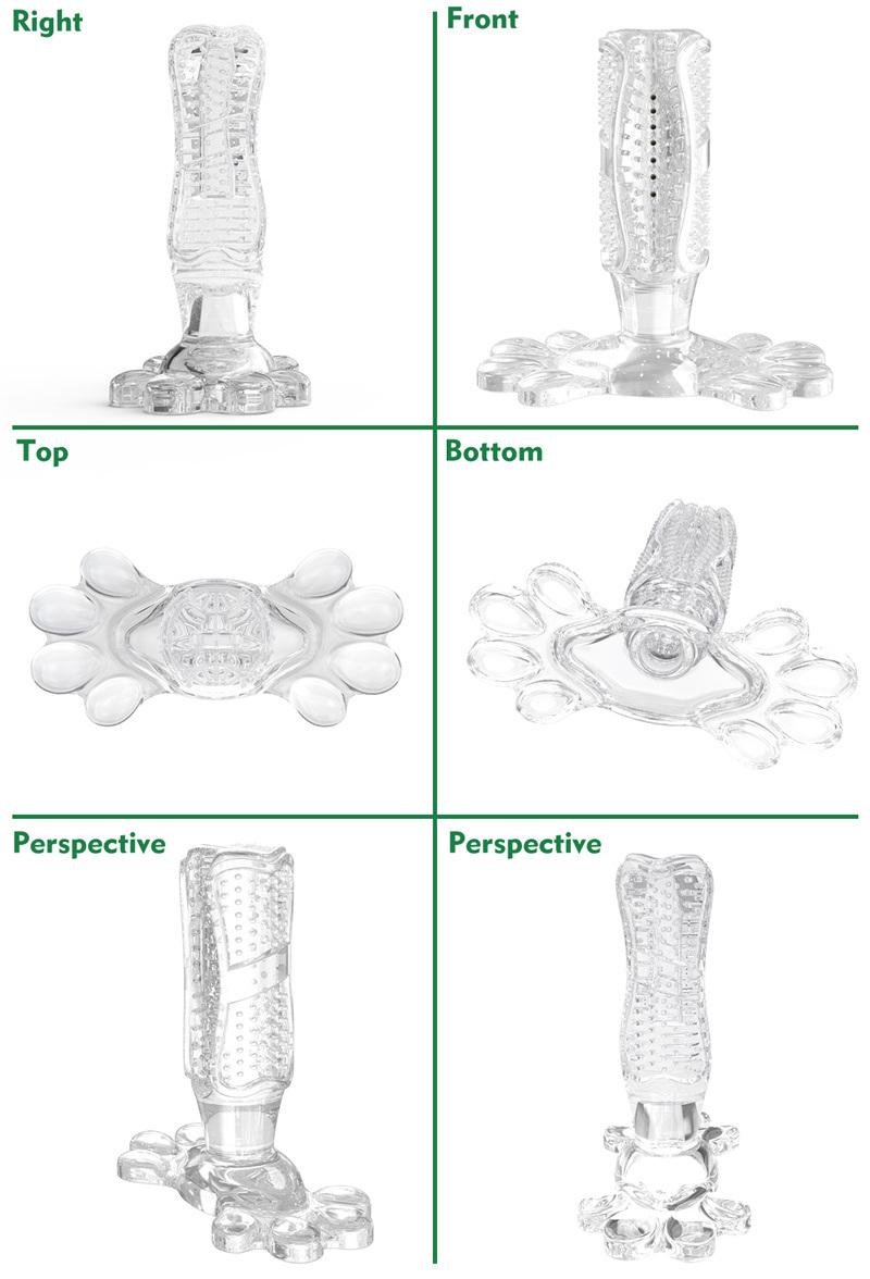 Convenient Pet Teeth Cleaning Toy for Dog Biting and Chewing
