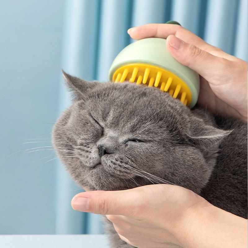 Amazon New Multi Pet Bathing Tool Plastic Hair Removal Cute Pet Batch Brush Series Pet Shower Brush