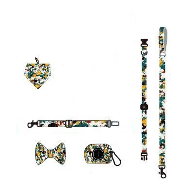 ODM OEM Customize Pattern with Leash Collar Set Dog Harness