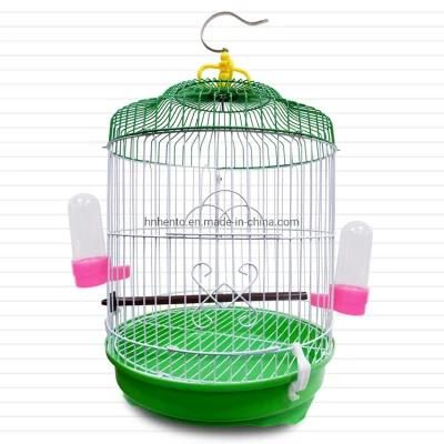Wrought Iron Folding Decorative Bird Parrot Breeding Cage Pet Carriers Houses