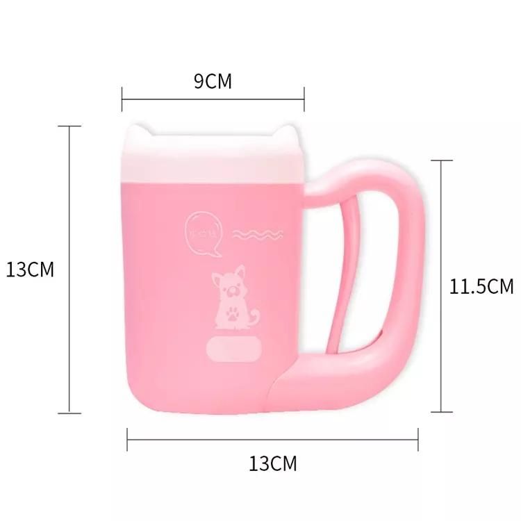 Summer Accessories Supplies Small and Large Dog Paw Washer 2 in 1 Pet Foot Washing Cup for Dogs Muddy Paw Cleaner
