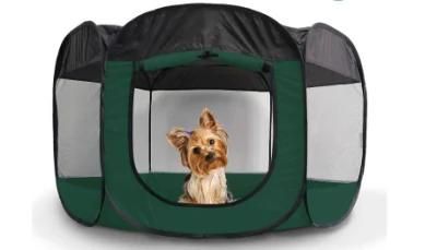 Indoor/Outdoor Mesh Open-Air Playpen Pet Playpen