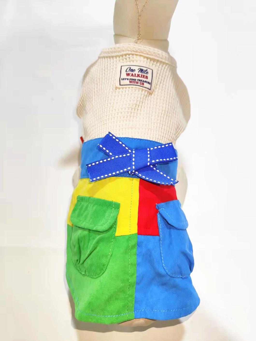 Wholesale Fashion Designer Dog Clothes Pet Products Dog Clothing Fashion Skirt Dress
