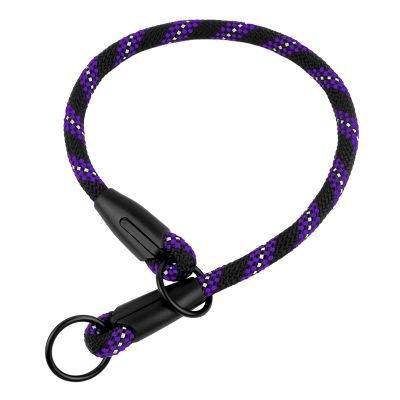 Slip Rope Dog Collar Prevent Suffocation Reflective Pet Collars for Small Medium Large Dogs