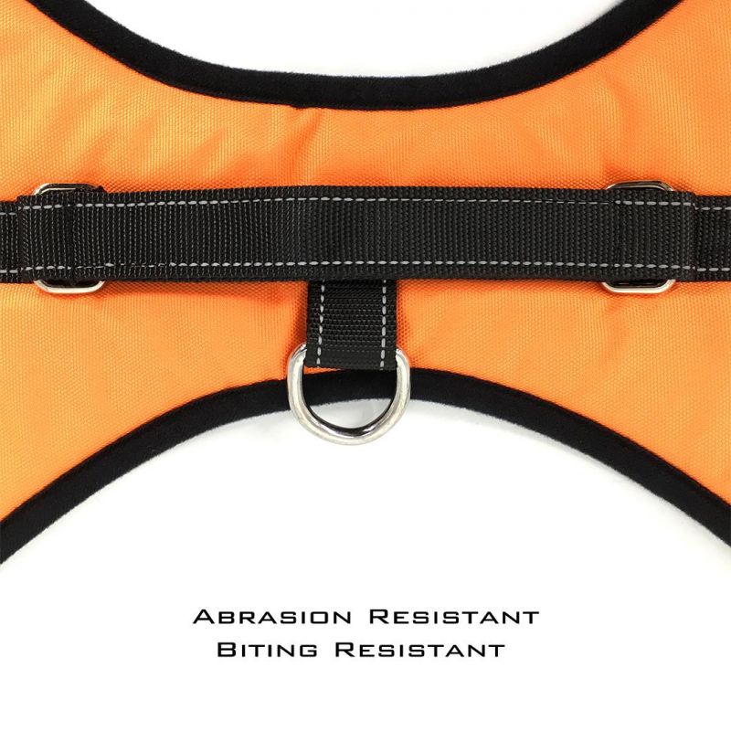 Wholesale Adjustable Reflective Outdoor Vest Dog Harness