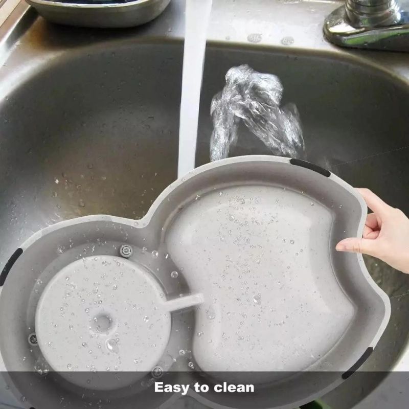 Simple Hot Selling Plastic Pet Bowl for Dog Feeder Dog Bowl Owners to Go out