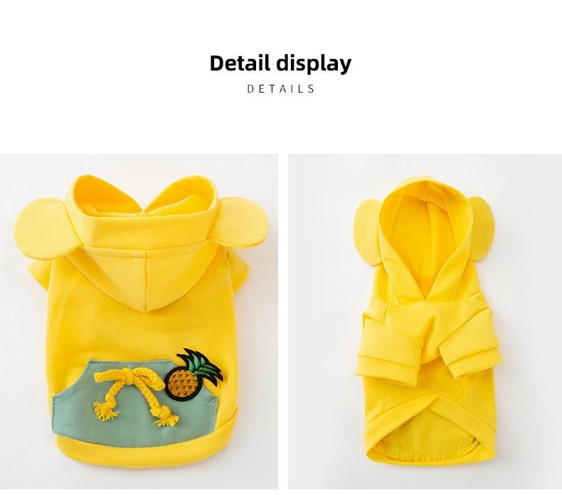 Hot Sale Fashion Designer Dog Warm Coat Fashionable Colorful Pattern Dog Apparel Pet Cloth Sweater Hoodie