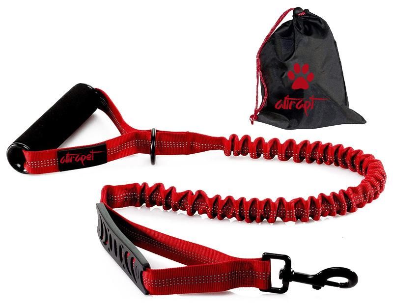 Strong Reflective Nylon Elastic Bungee Dog Training Lead Pet Leash